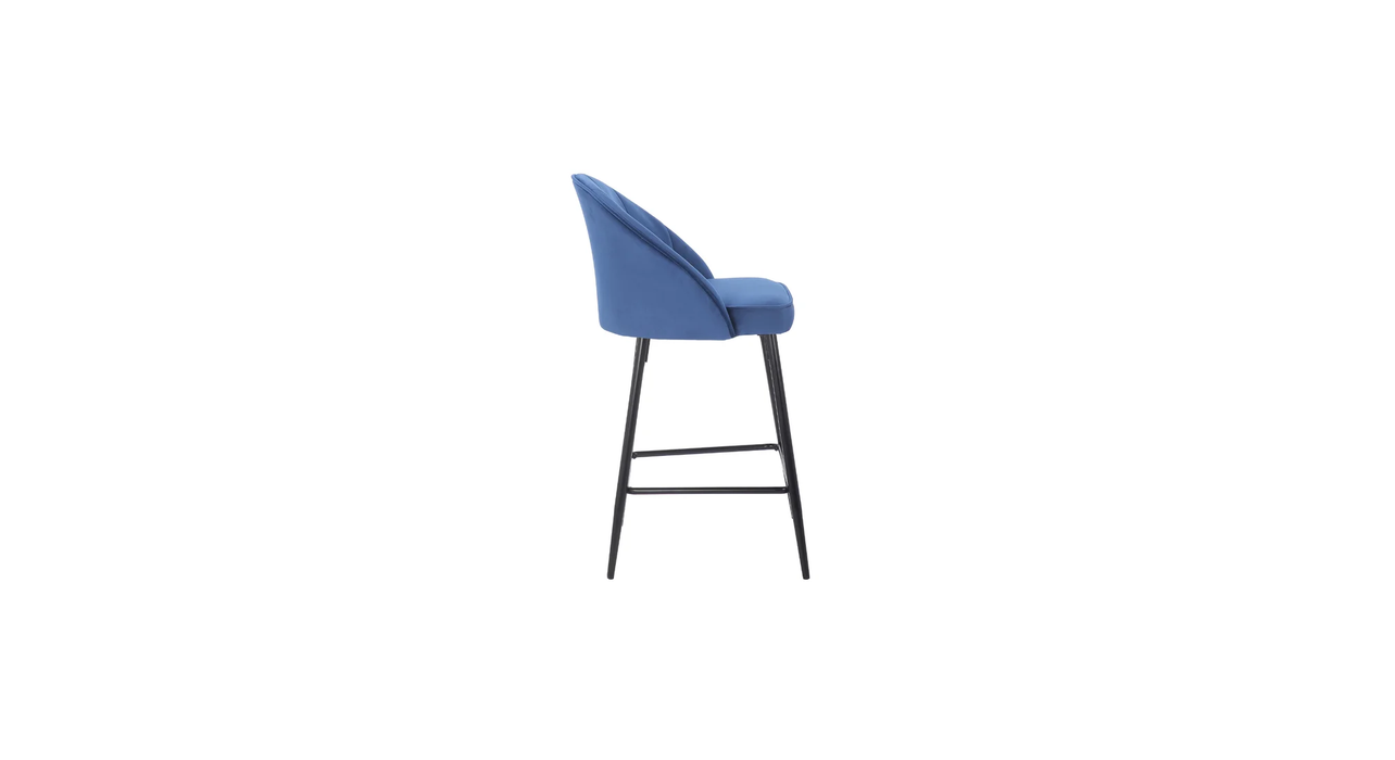 Blue Color Hindmen Counter Stool