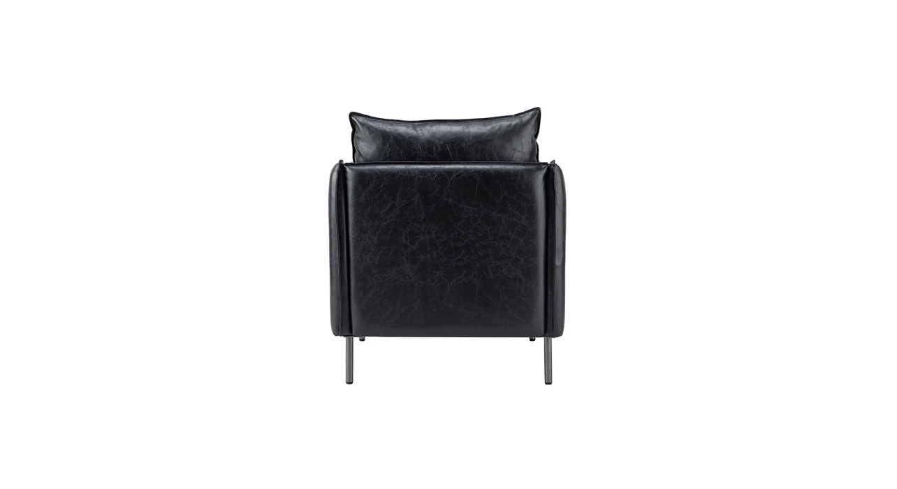 Black Lucas Accent Chair