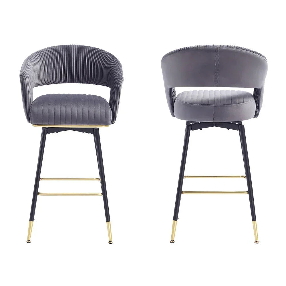 Grey Mixoy Bar Stool - All India Decor
