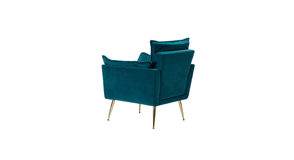 Teal Fyn Accent Chair - All India Decor
