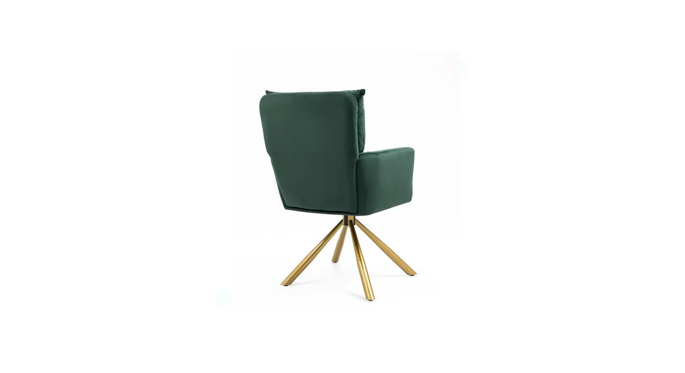 Green Gerlec Swivel Chair - All India Decor