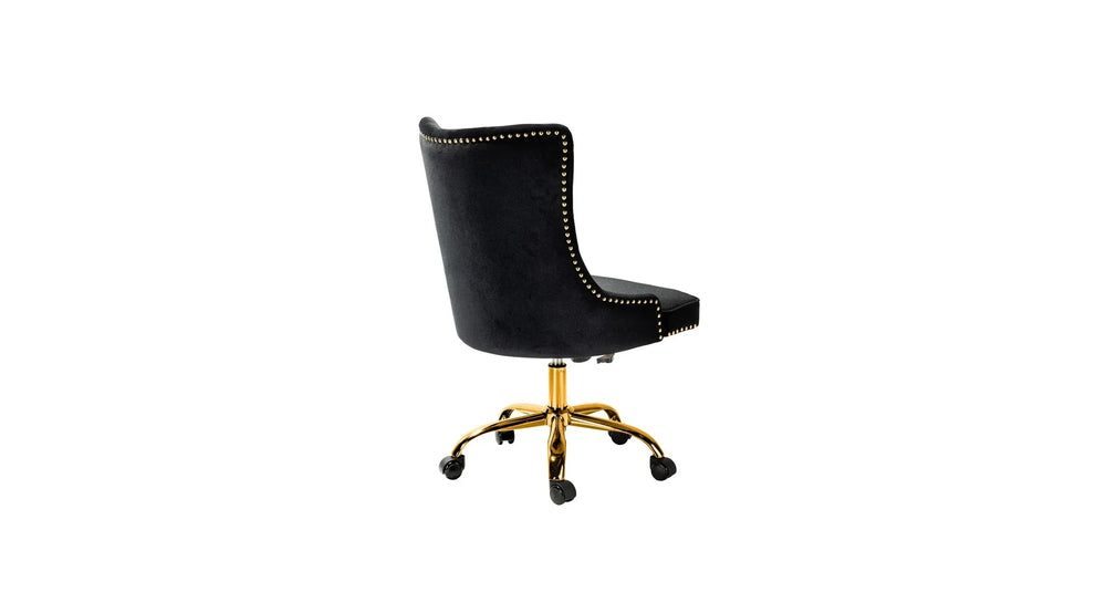 Black Swen Task Chair - All India Decor