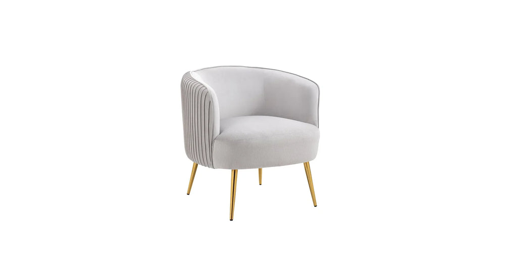 Grey Leiser Accent Chair - All India Decor