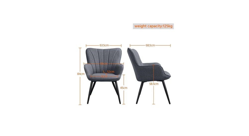Sky Blue Artel Accent Chair - All India Decor