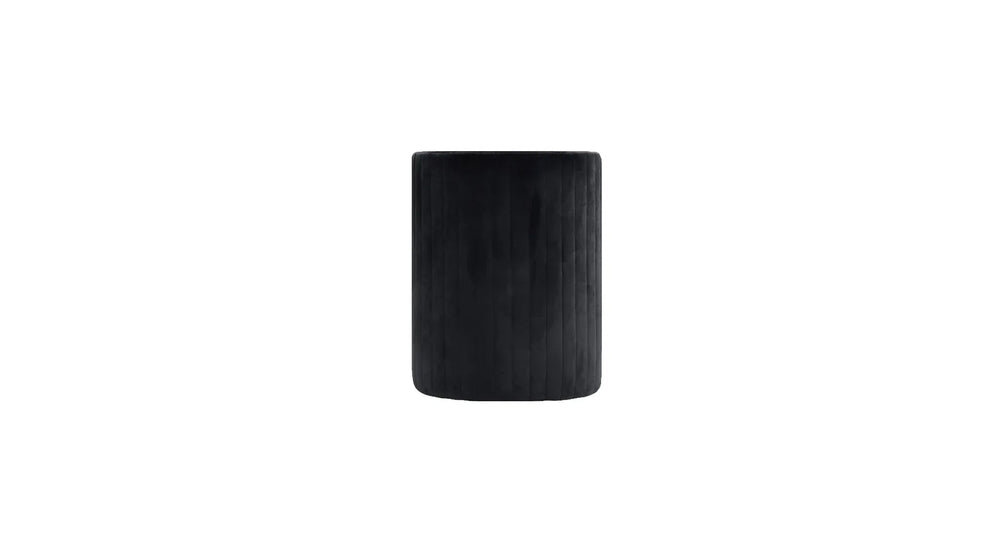 Black Schillar Chair With Ottoman - All India Decor