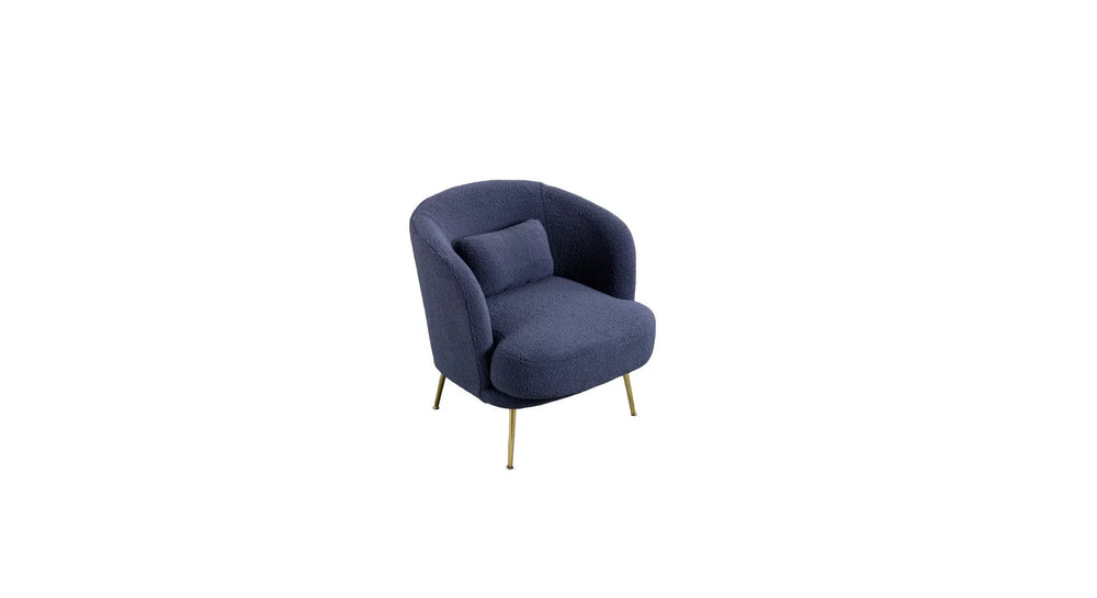 Blue Citium Accent Chair - All India Decor