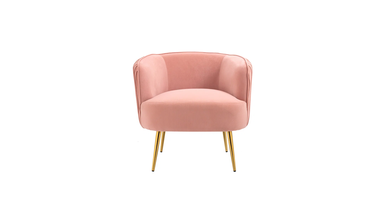 Pink Leiser Accent Chair