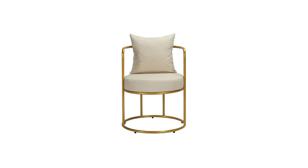 Beige Allex Chair - All India Decor
