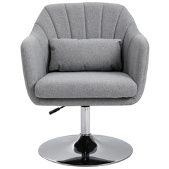 Light Grey Boyd Swiel Bar Stool/Chair - All India Decor