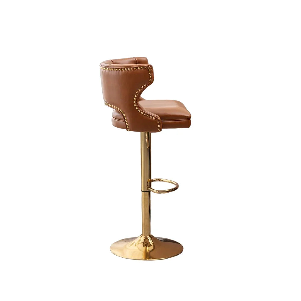 Tan Verona Bar Stool - All India Decor