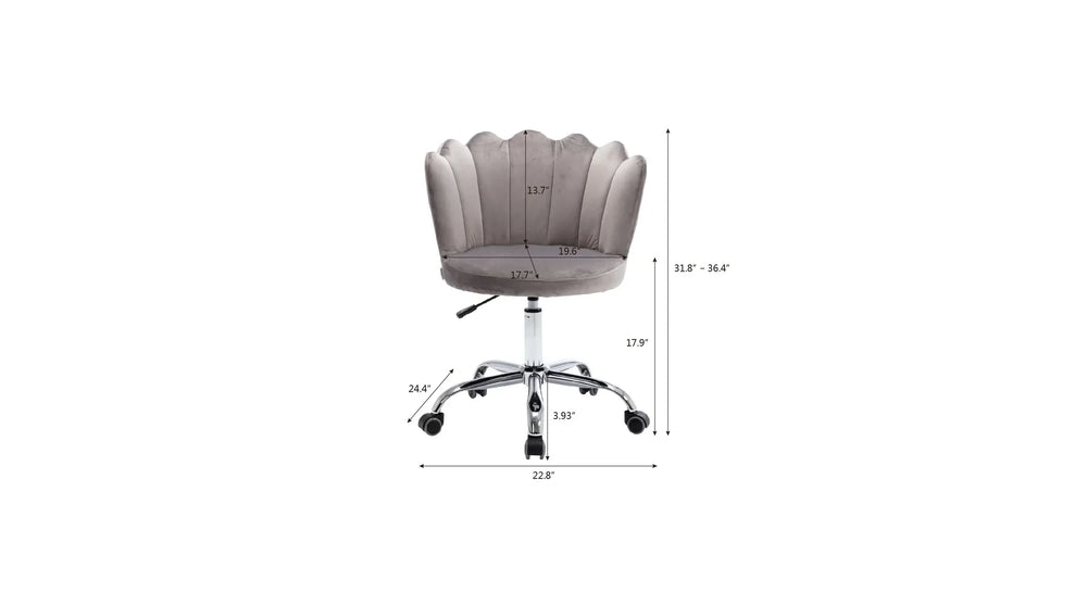 Grey Preglo Task Chair - All India Decor