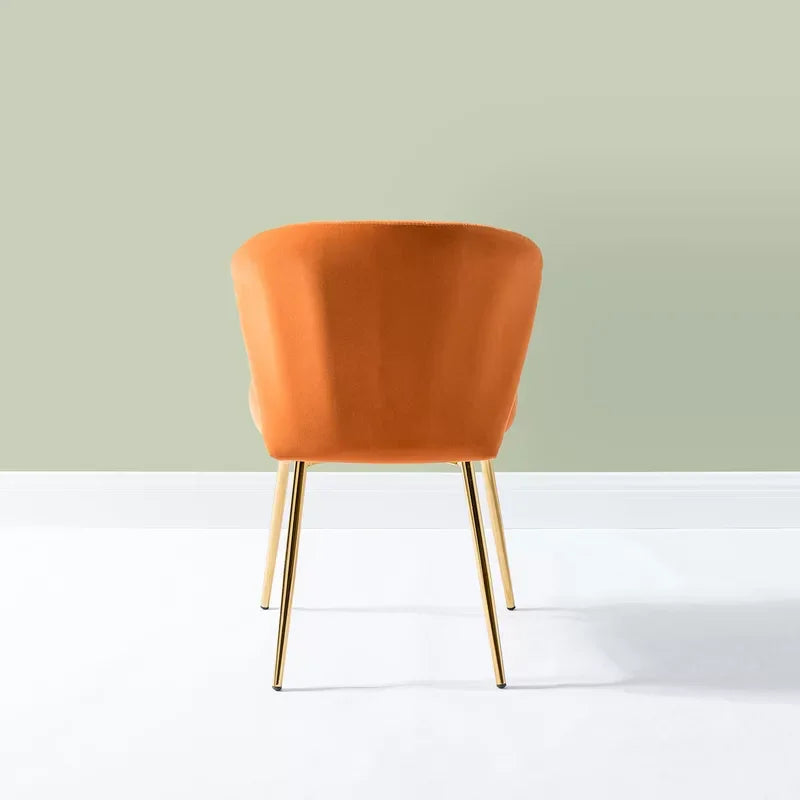 Orange Chimene Accent Chair - All India Decor