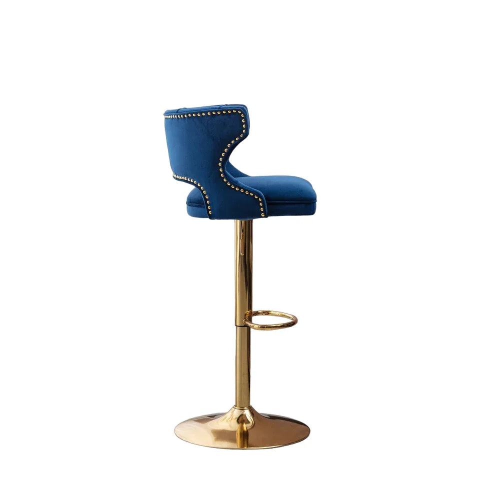 Blue Verona Bar Stool - All India Decor