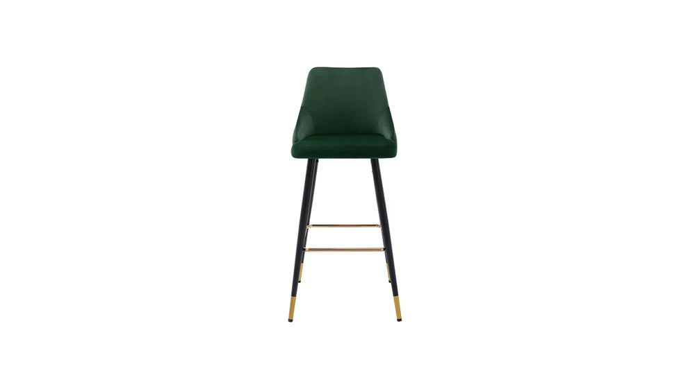 Green Color Davan Bar Stool - All India Decor