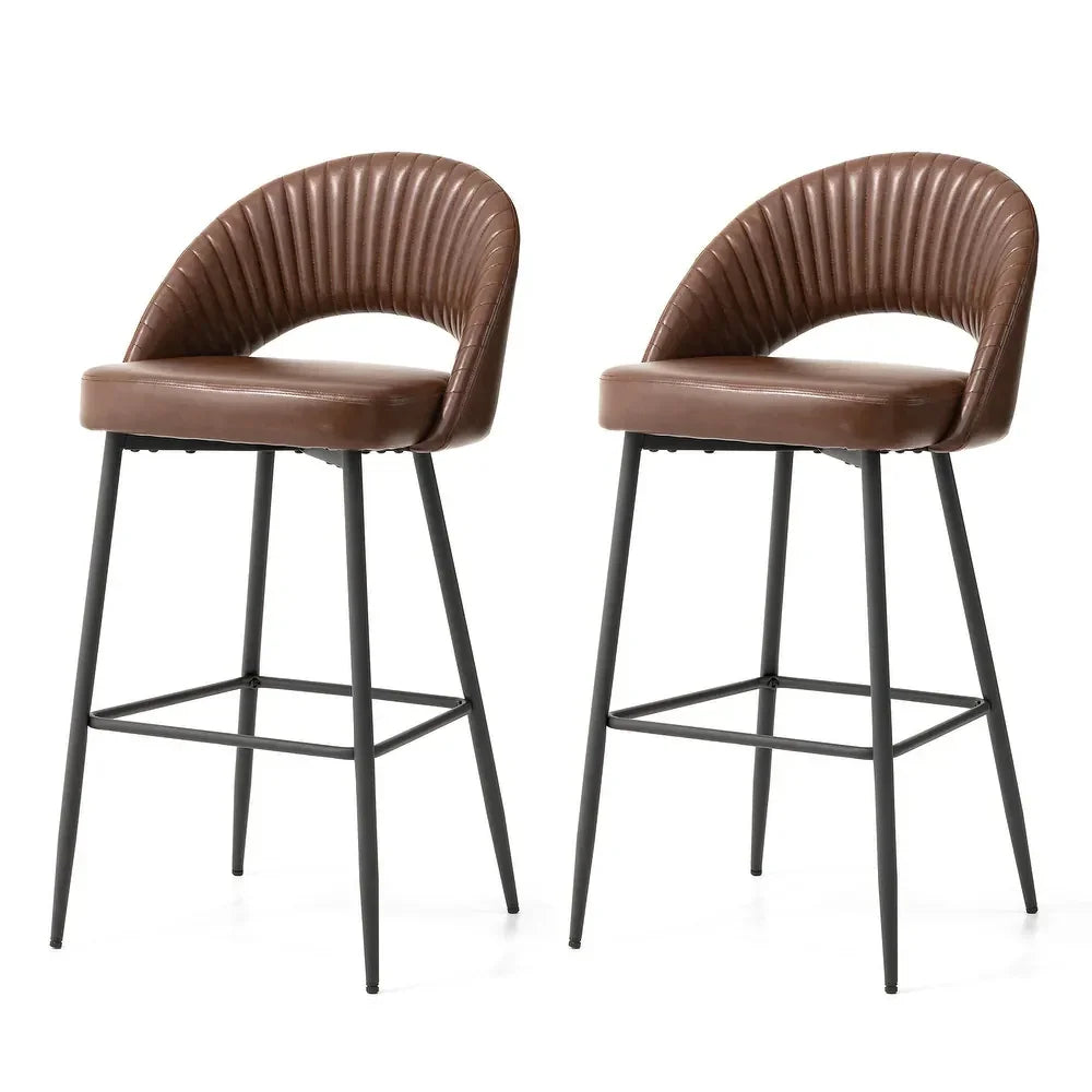Brown Elmore Bar Stool - All India Decor
