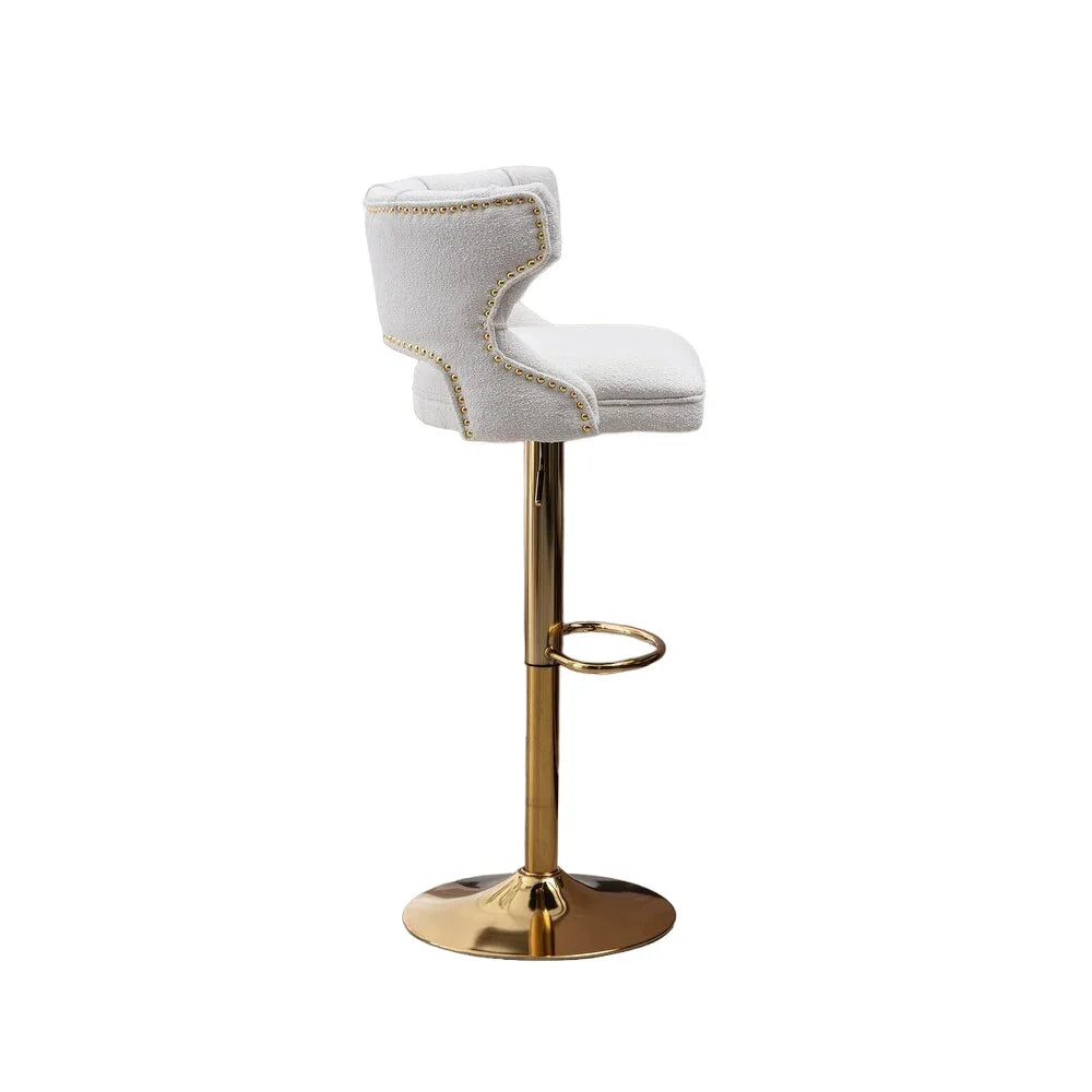 Cream Verona Bar Stool - All India Decor