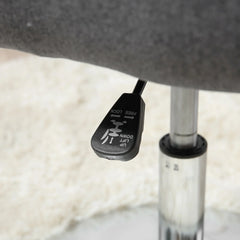 Dark Grey Boyd Swiel Bar Stool/Chair - All India Decor