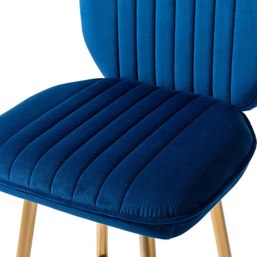 Blue Color Rafael Bar Stool - All India Decor
