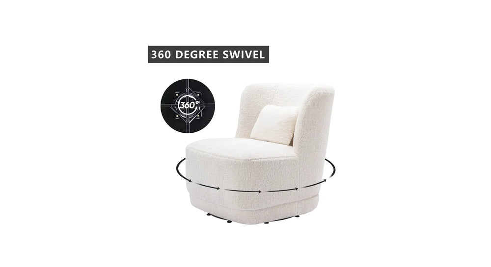 Beige Deeda Barrel Chair - All India Decor