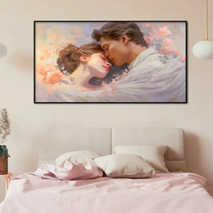 Beautiful couple in love Canvas Wall Paintings & Arts - All India Decor