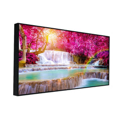 Artistic Waterfall Nature Scenery of Colorful Canvas Wall Paintings & Arts - All India Decor