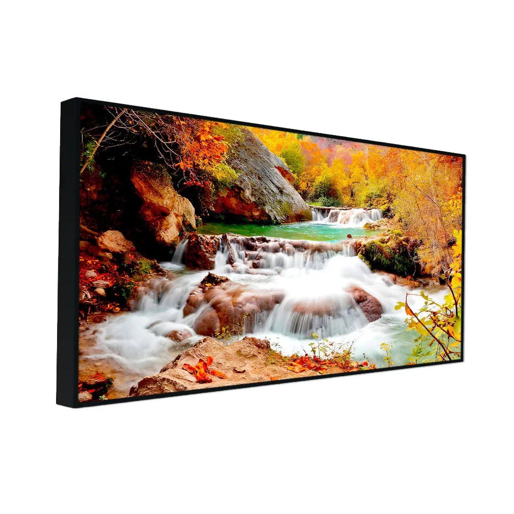 Exquisite Waterfall Nature Scenery of Colorful Canvas Wall Paintings & Arts - All India Decor