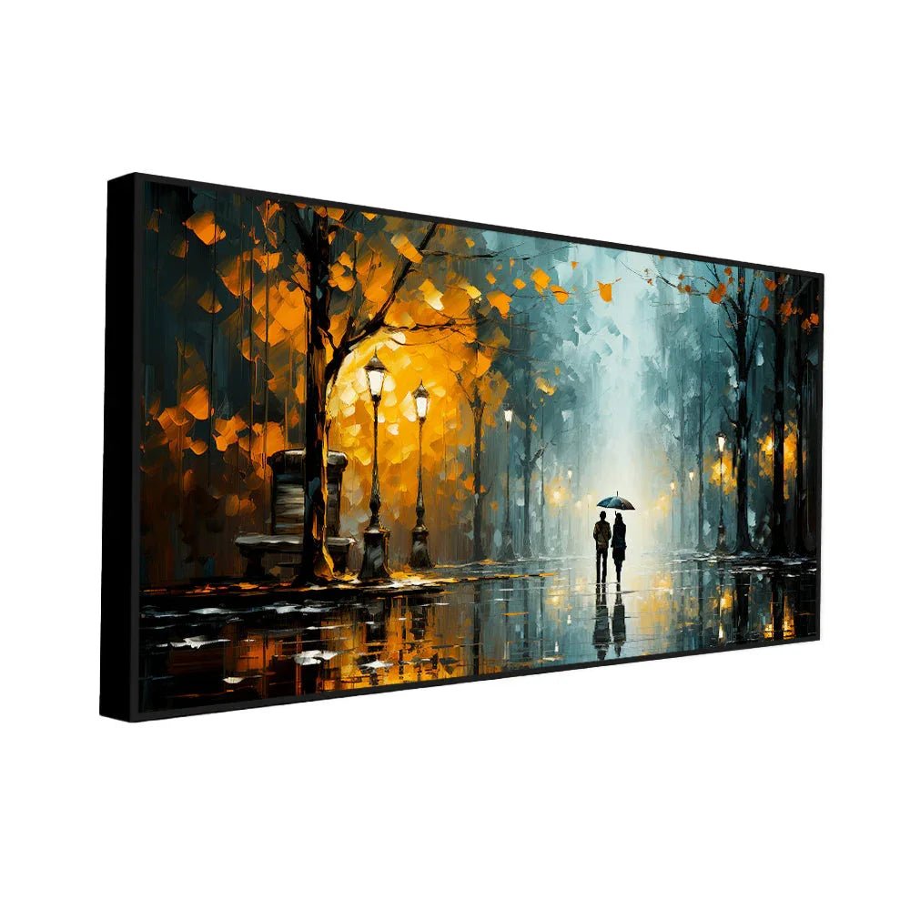Elegance of Couple Love Canvas Wall Paintings & Arts - All India Decor