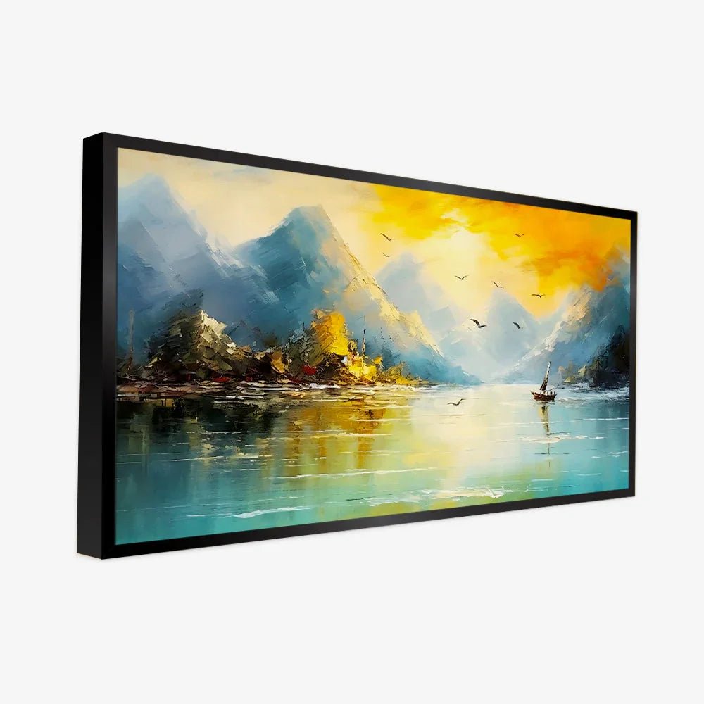Beautiful Decorative Picture of Mountain Wall Painting & Art - All India Decor