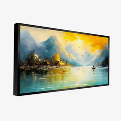 Beautiful Decorative Picture of Mountain Wall Painting & Art - All India Decor