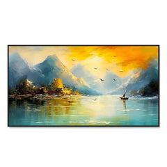 Beautiful Decorative Picture of Mountain Wall Painting & Art - All India Decor