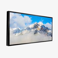 Beautiful Mountain with Blue Sky Canvas Printed Wall Paintings & Arts - All India Decor