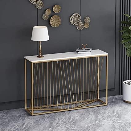Elegant Metal Console Table - All India Decor