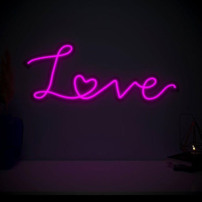 Love Neon LED Light (Available in Multiple Colors)