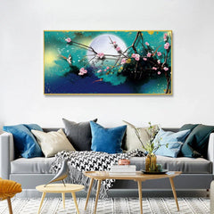 Magical Moon Canvas Framed Wall Art - All India Decor