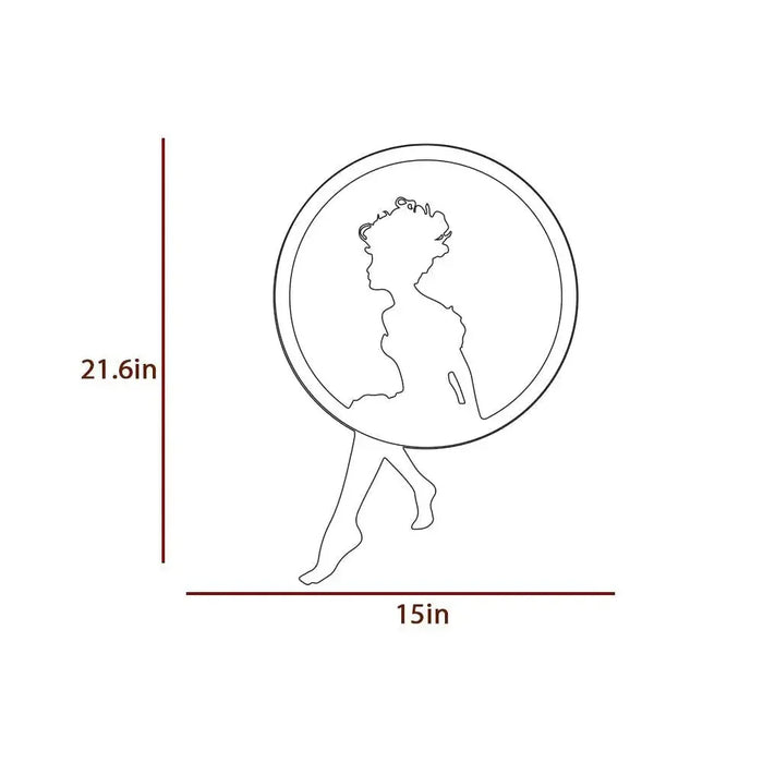 Beautiful Angel High-Quality LED Wall Light