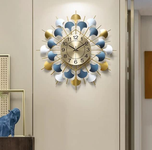 Nordic Sunrise Modern Multi Color Clock