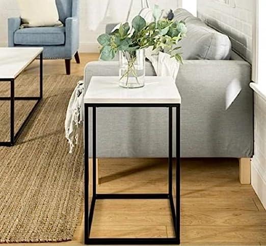 Side Table Metal with Black Colour - All India Decor