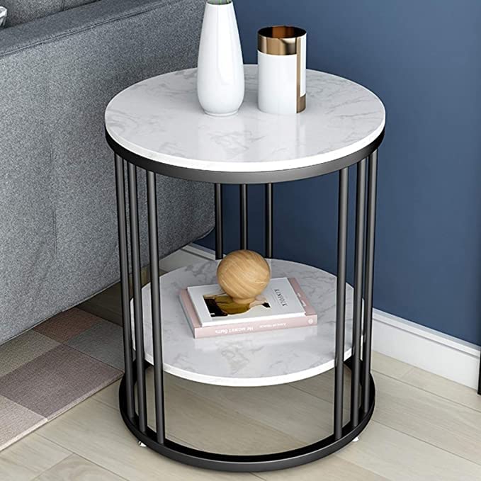 Simple Modern Bedside Cabinet Small Round Table