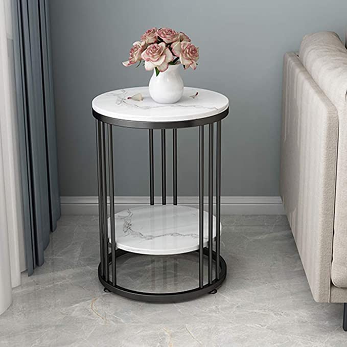 Simple Modern Bedside Cabinet Small Round Table