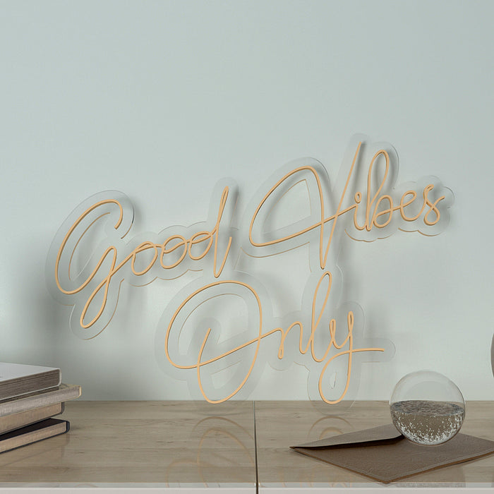 Good Vibes Only Neon LED Light (Available in Multiple Colors)