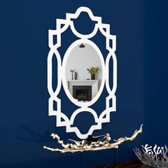 Modern Design Decorative Wooden Wall Mirror - All India Decor