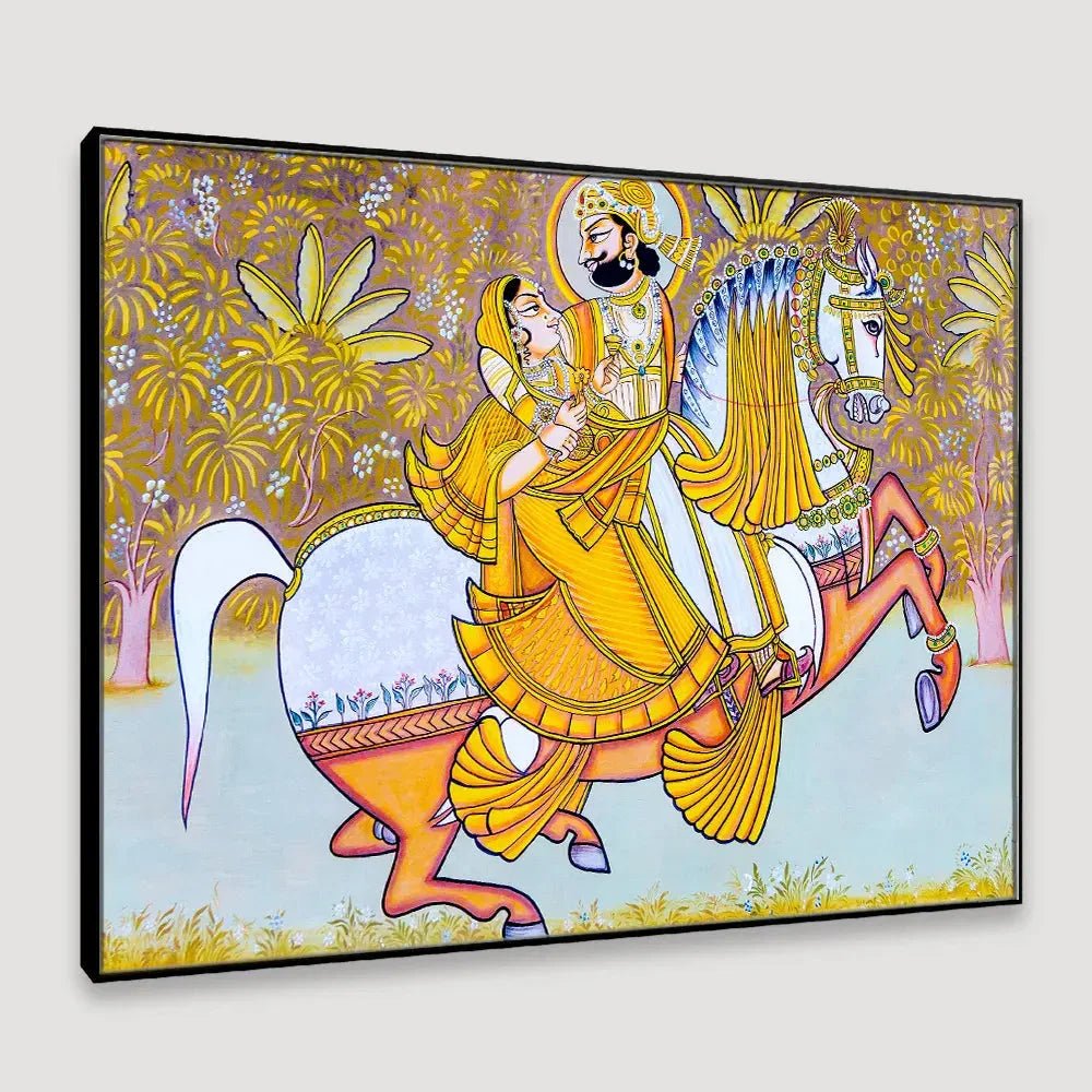Fatal Attraction Traditional Framed Wall Art - All India Decor