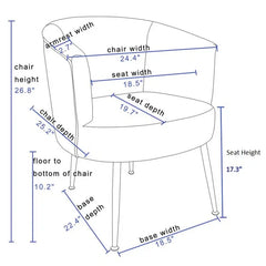 Sky Blue Jiba Accent Chair - All India Decor