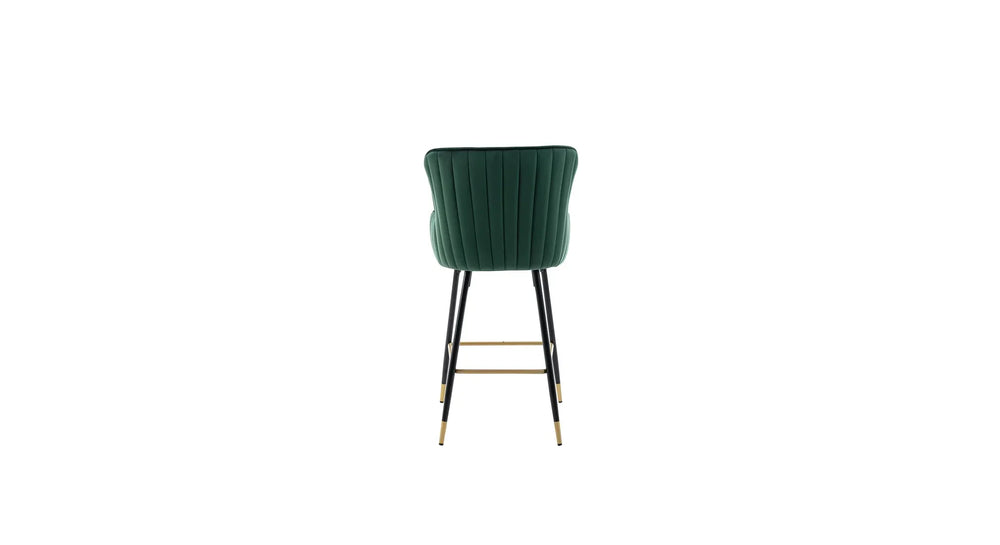 Green Color Nolen Bar Stool - All India Decor