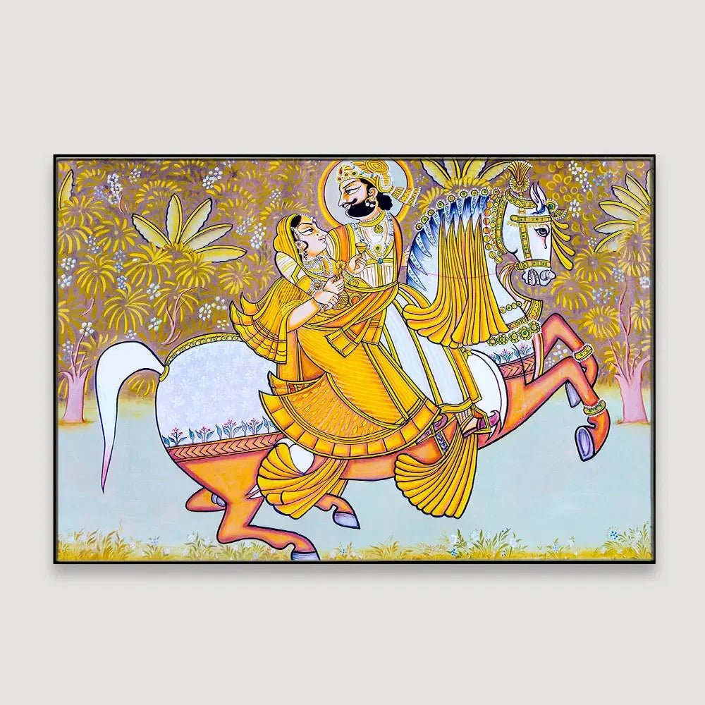 Fatal Attraction Traditional Framed Wall Art - All India Decor