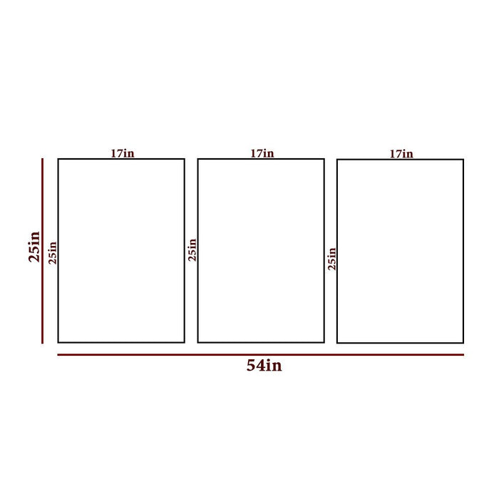 Spring Tulip Wall Frame Set of 3