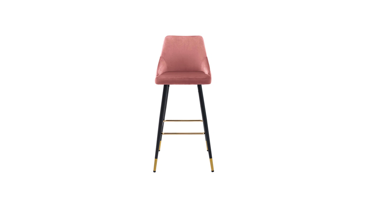 Pink Color Davan Bar Stool