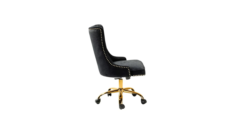 Black Swen Task Chair - All India Decor