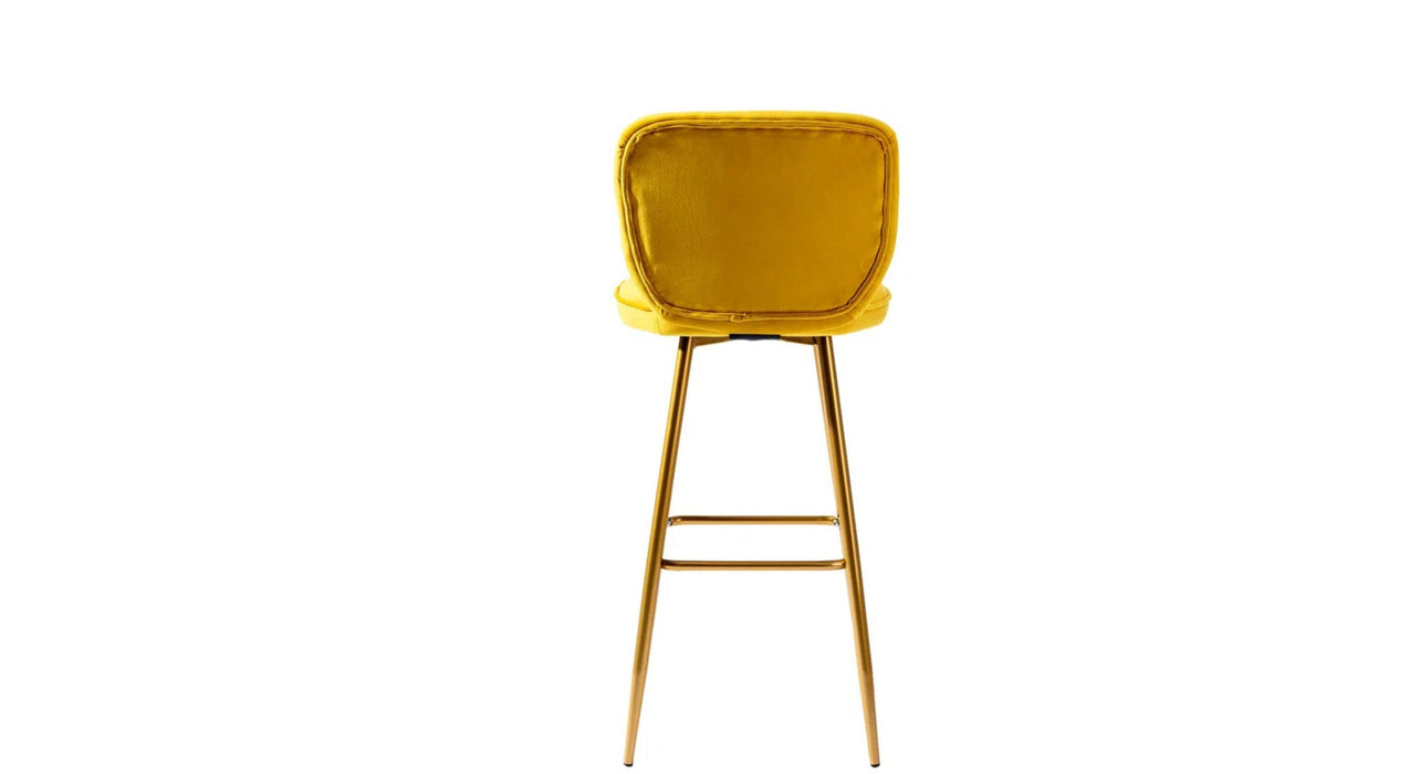 Yellow Color Rafael Bar Stool