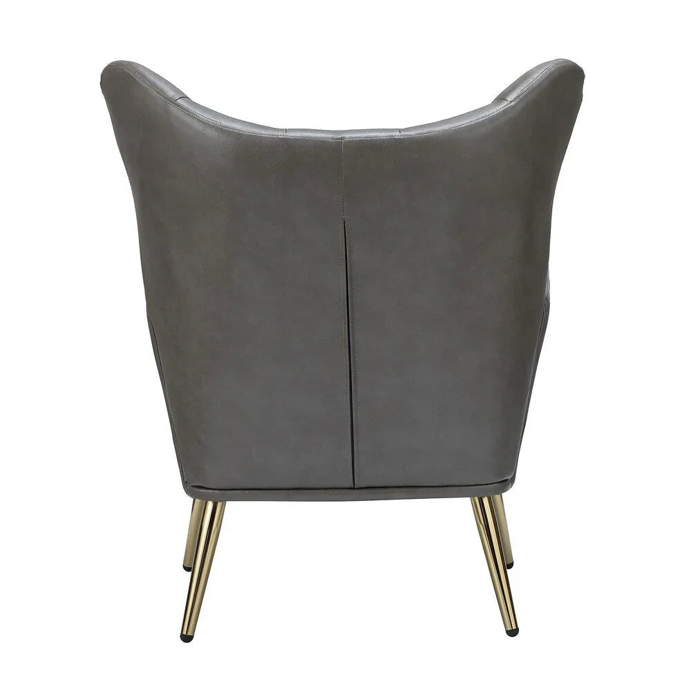 Grey Hedley Accent Chair - All India Decor